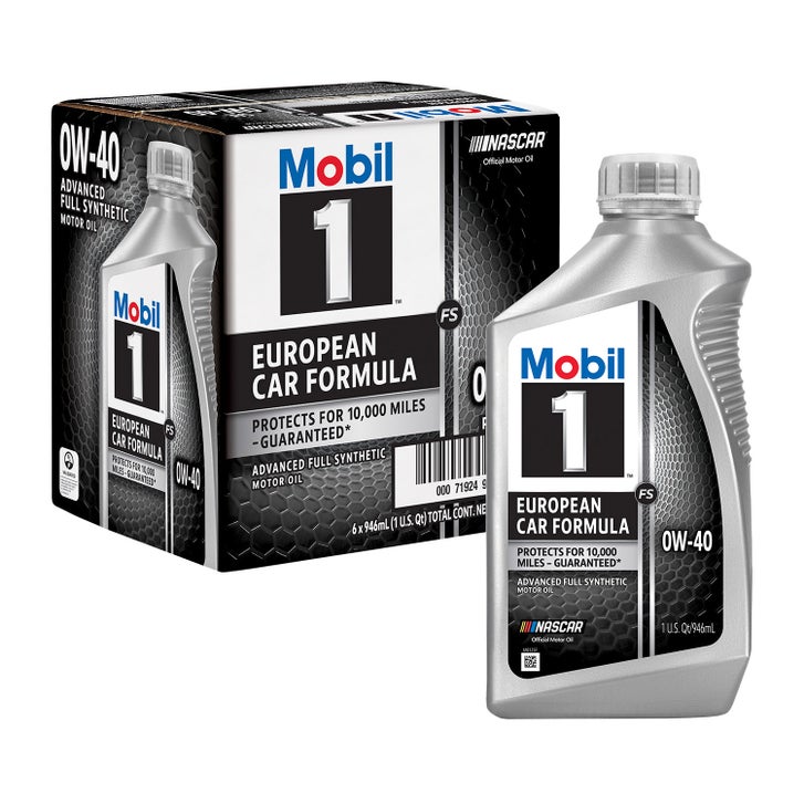 Mobil 1 0W-40 Full Synthetic Motor Oil, 1-Quart, 6-pack | Costco