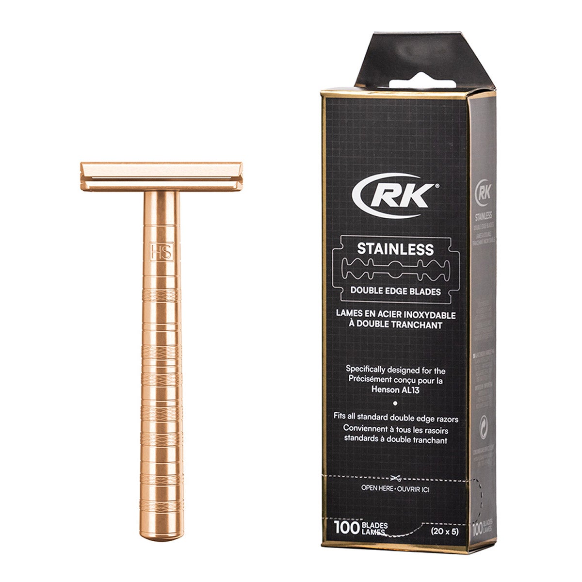 Henson AL13 Copper Aluminium Safety Razor | Costco