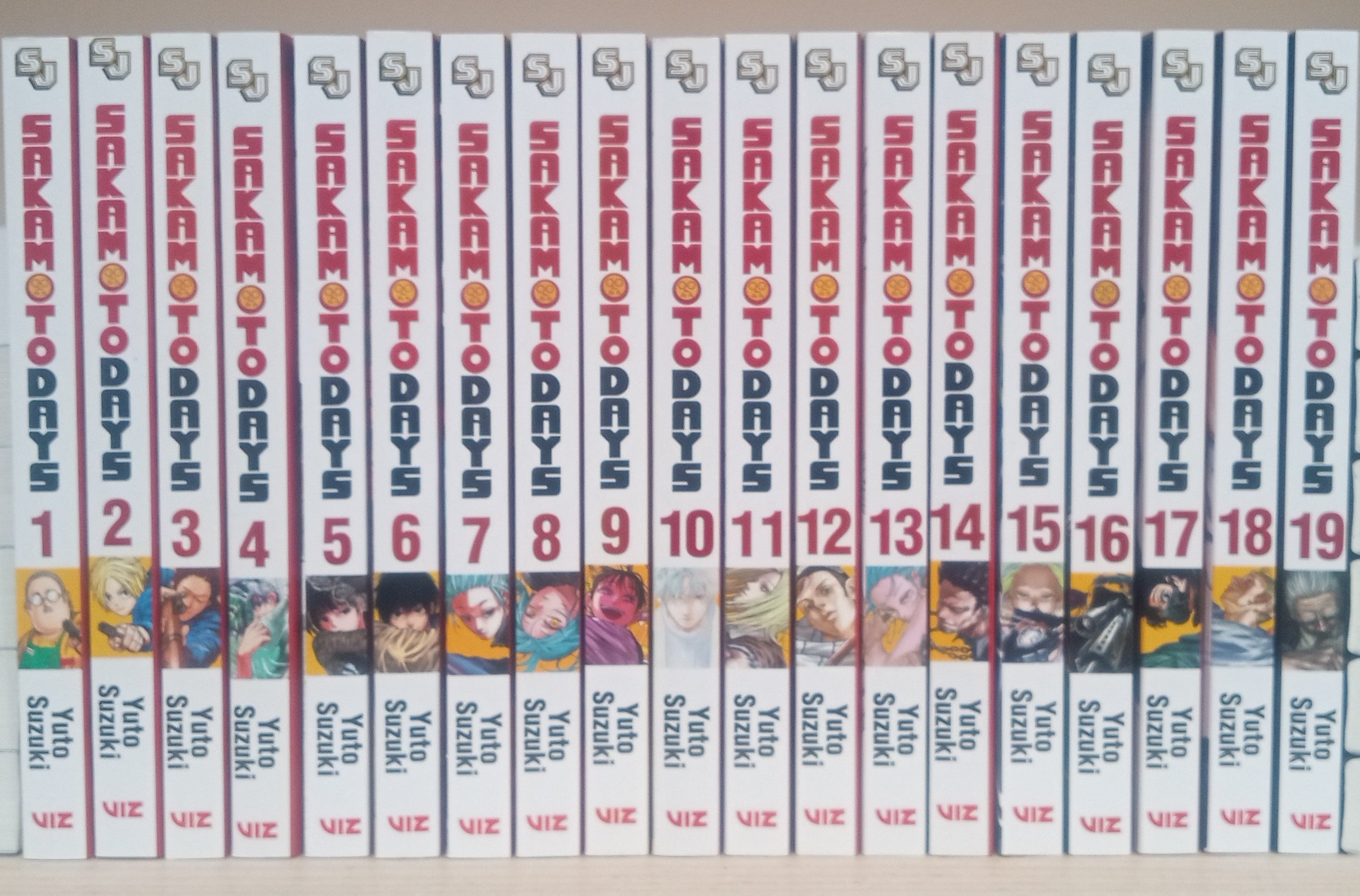 Sakamoto Days Manga Vol. 1-19 Complete Box Set – BKManga