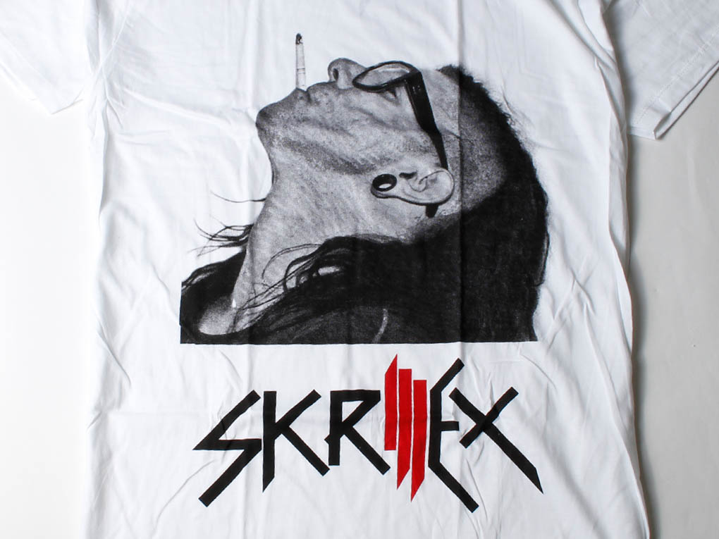 ロックTシャツ Skrillex スクリレックス Sonny Moore サニー ムーア