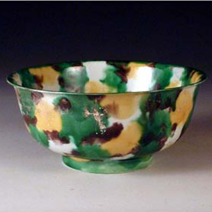 清康熙素三彩虎皮斑釉瓷碗_百度百科