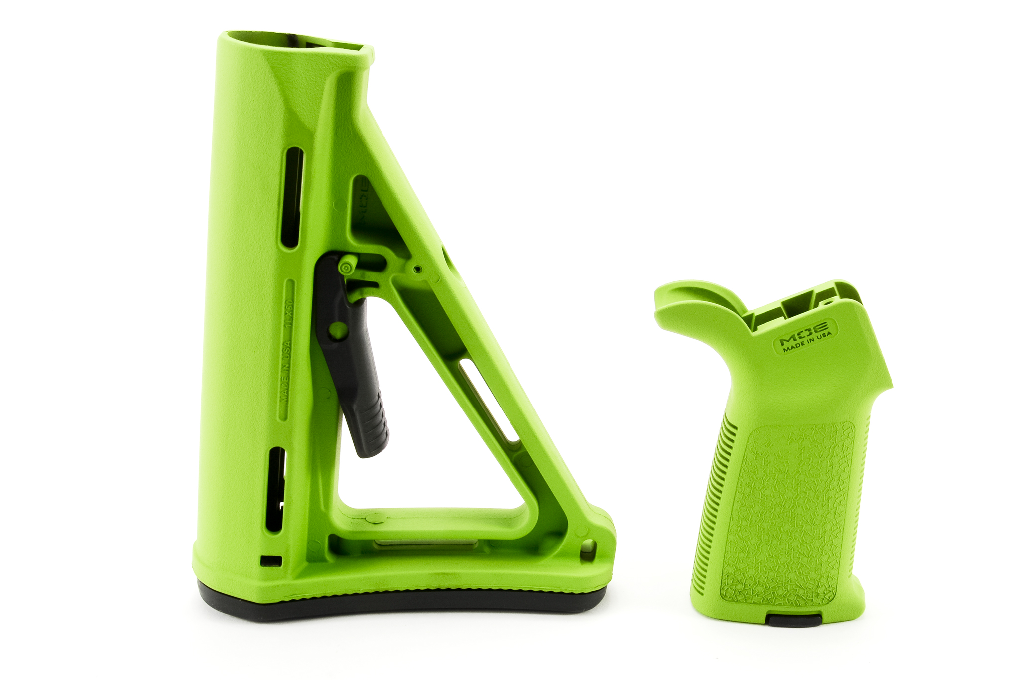 Magpul Moe Carbine Stock Mil-spec and MOE Grip Combo - Zombie
