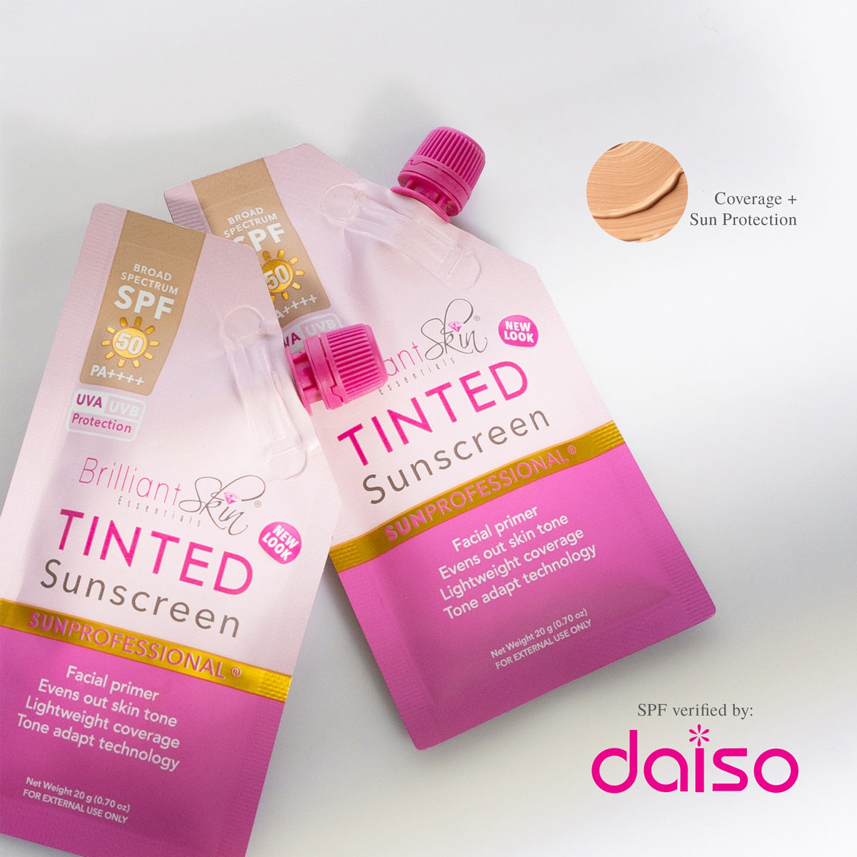 Brilliant Skin Tinted Sunscreen SPF50 PA+++ 20g | Skin Care NZ