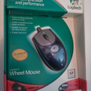 Logitech MouseMan Dual Optical NIB Mouse NOT Cordless M-BL63B