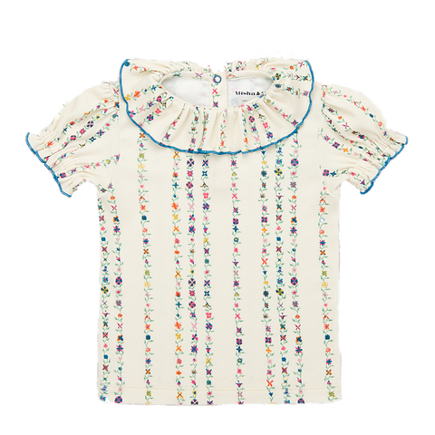 Misha & Puff Kid's Balloon Sleeve Paloma Tee String Little