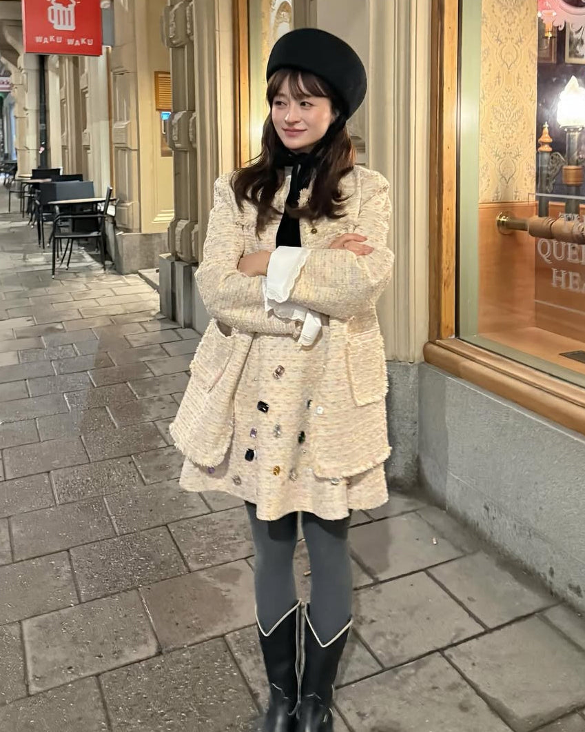 BIBIY. MADE | ELISE TWEED JACKET｜Bibiy.