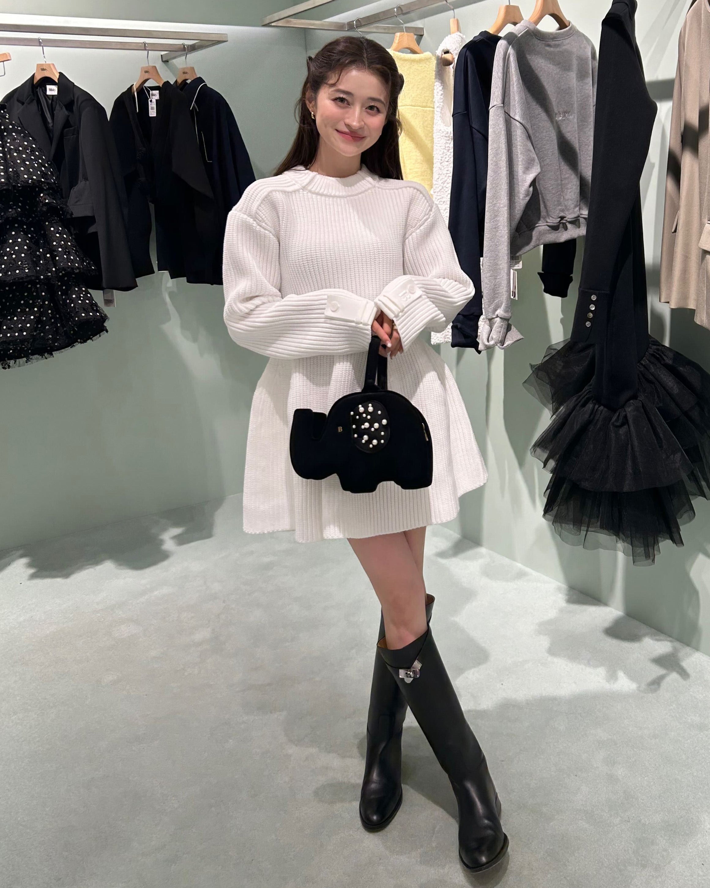 WILLOW DRESS/158cm/着用サイズF｜Bibiy.