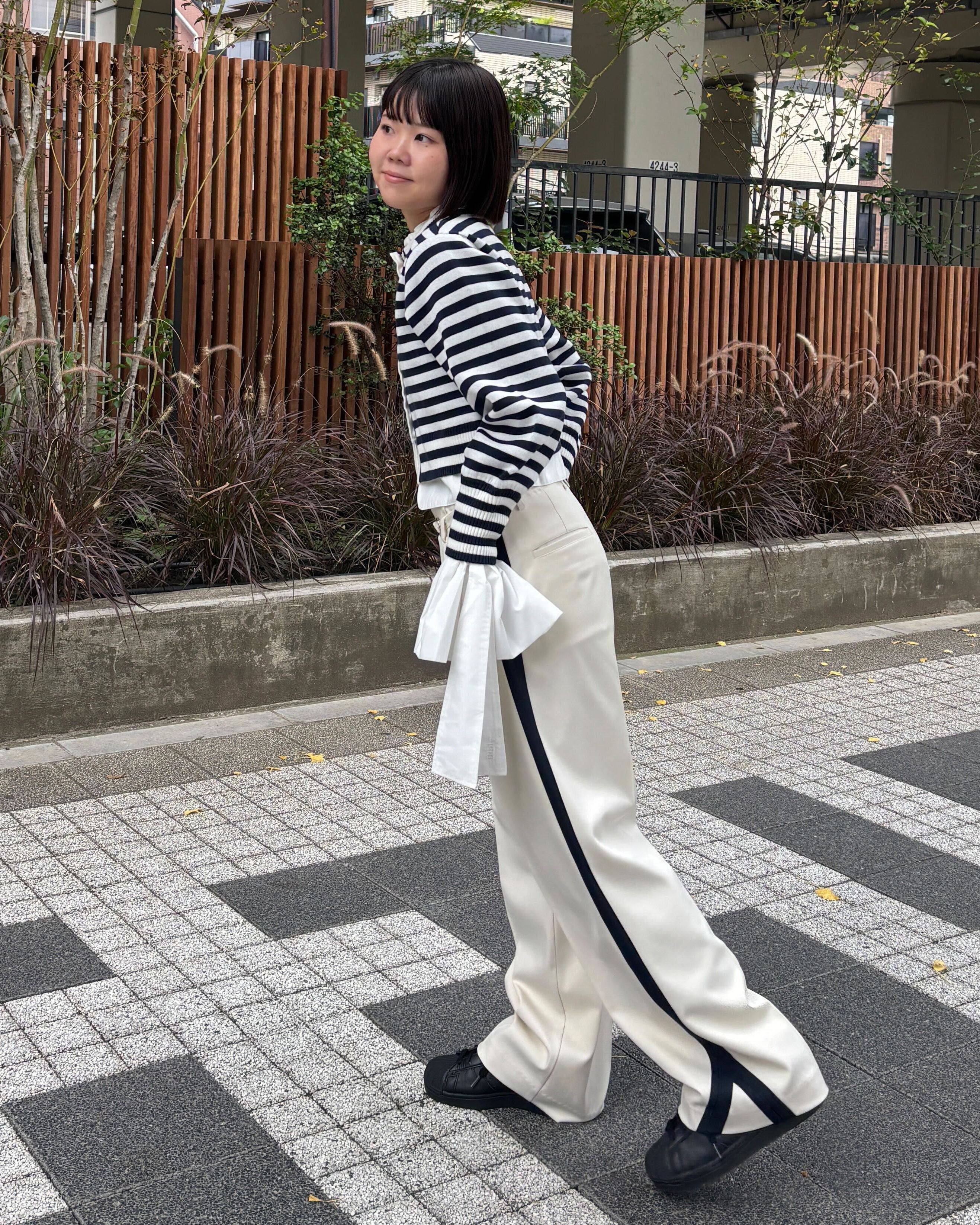 BIBIY. MADE | ANGELIQUE KNIT BORDER｜Bibiy.