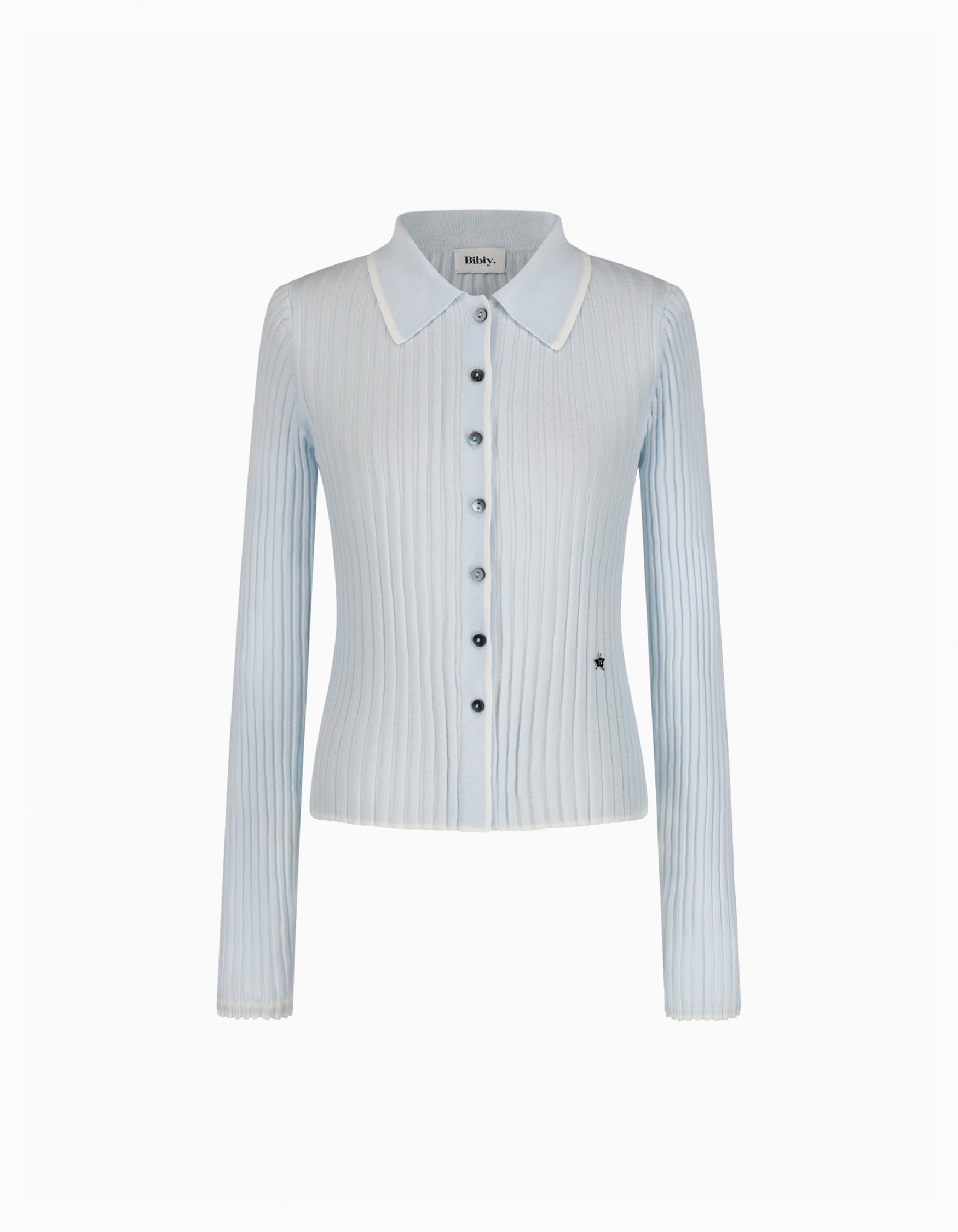 BIBIY. MADE | ANITA STAR CARDIGAN BLUE｜Bibiy.