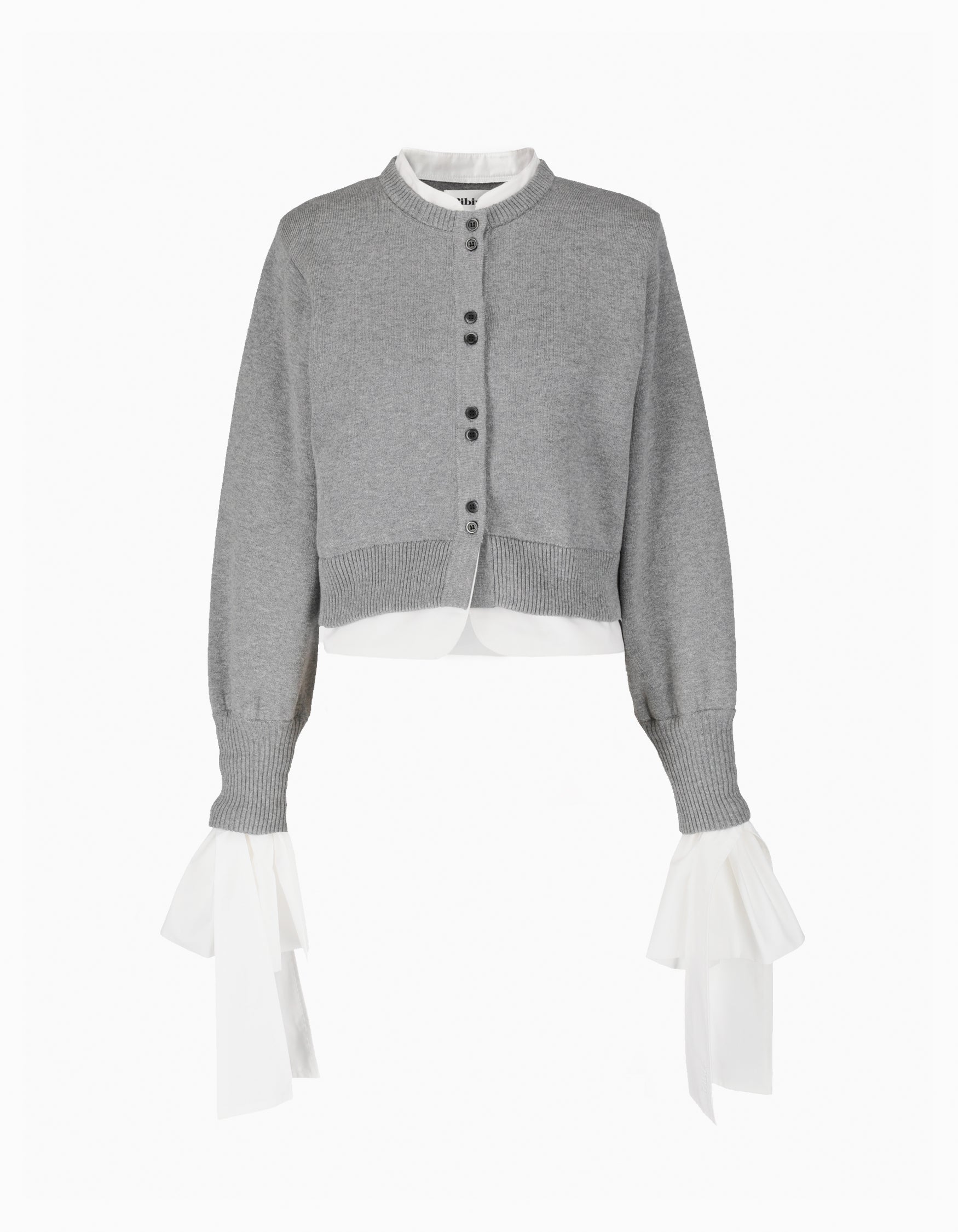 BIBIY. MADE | ANGELIQUE KNIT GRAY｜Bibiy.