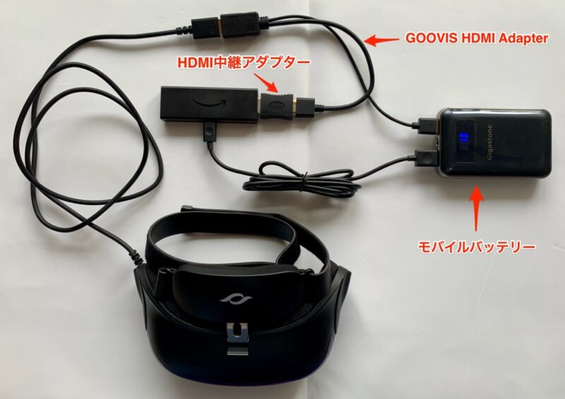 ヘッドマウントディスプレイをモニター代わりにする ー GOOVIS Lite