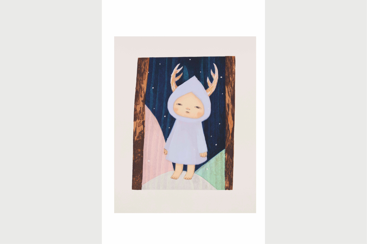 中村萌 個展「before the dawn」エディション版画作品のオンライン