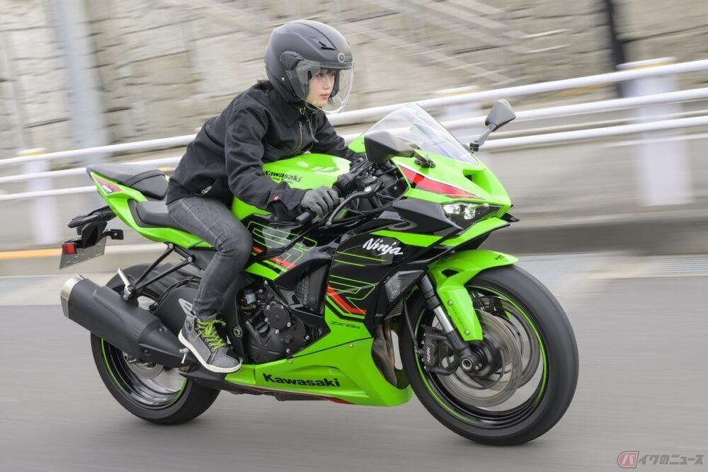 ロマンを感じる凄いマシン！ つぐみライダーがカワサキ「Ninja ZX-6R