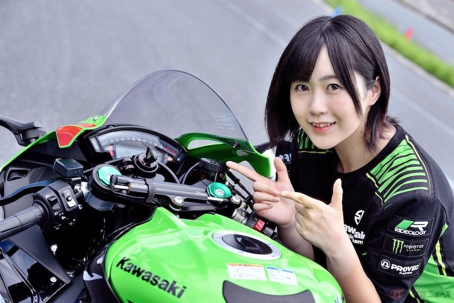 身長155cmバイク女子、夜道雪のチャレンジバイク道！カワサキの