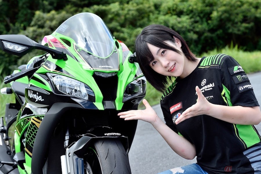 身長155cmバイク女子、夜道雪のチャレンジバイク道！カワサキの