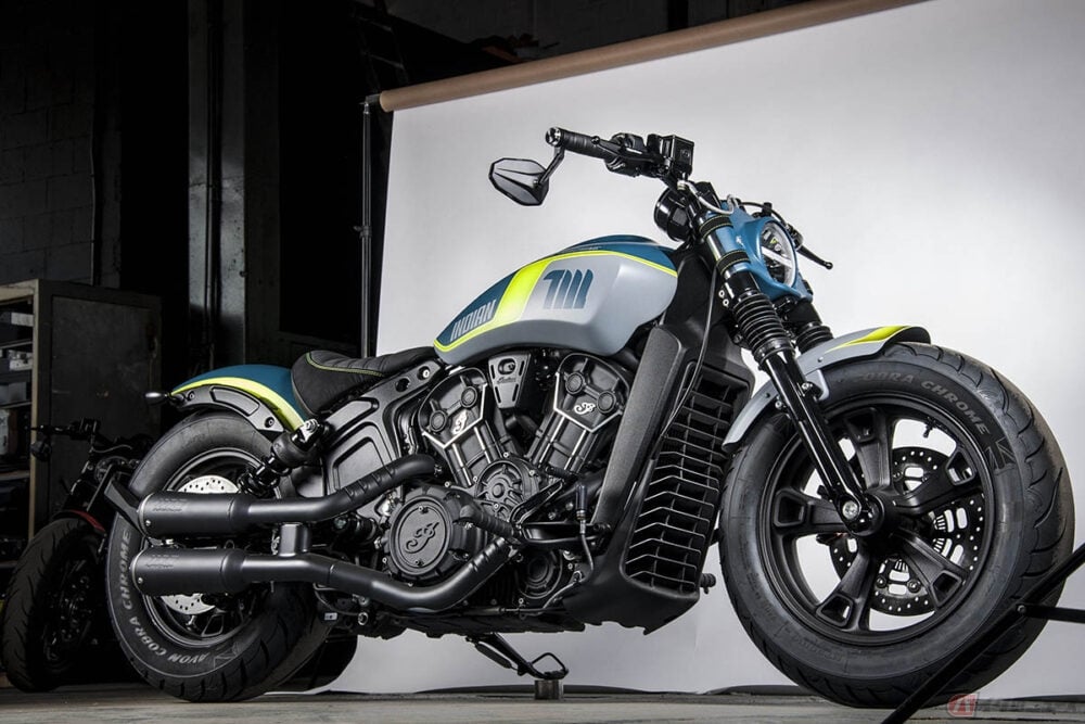 インディアンモーターサイクル「Scout Bobber Sixty」 アレンジを加え