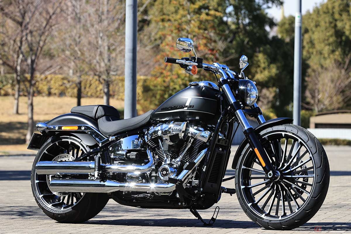 ハーレー「ブレイクアウト117」 排気量を1923ccまで拡大した2023年