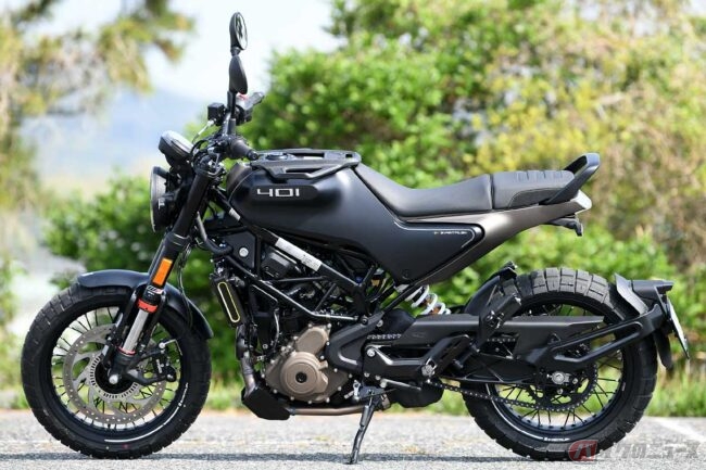 思わず2度見するハスクバーナ「スヴァルトピレン401」 その乗り味は