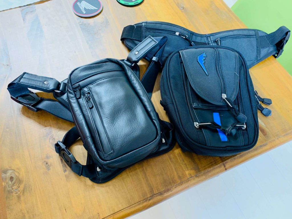 撥水レザーのリミテッドモデルの2WayレッグバッグⅡLDを買ってみた