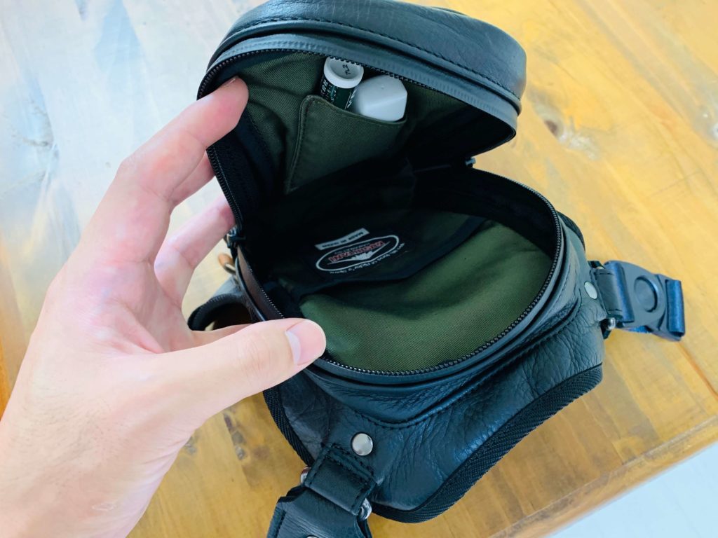 撥水レザーのリミテッドモデルの2WayレッグバッグⅡLDを買ってみた