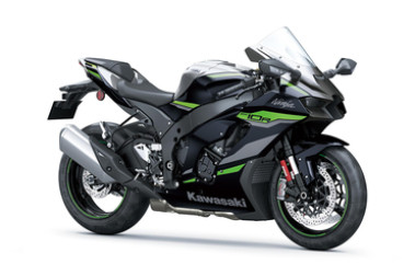 Kawasaki Ninja ZX-10R Lime Green And Ebony And Pearl Blizzard