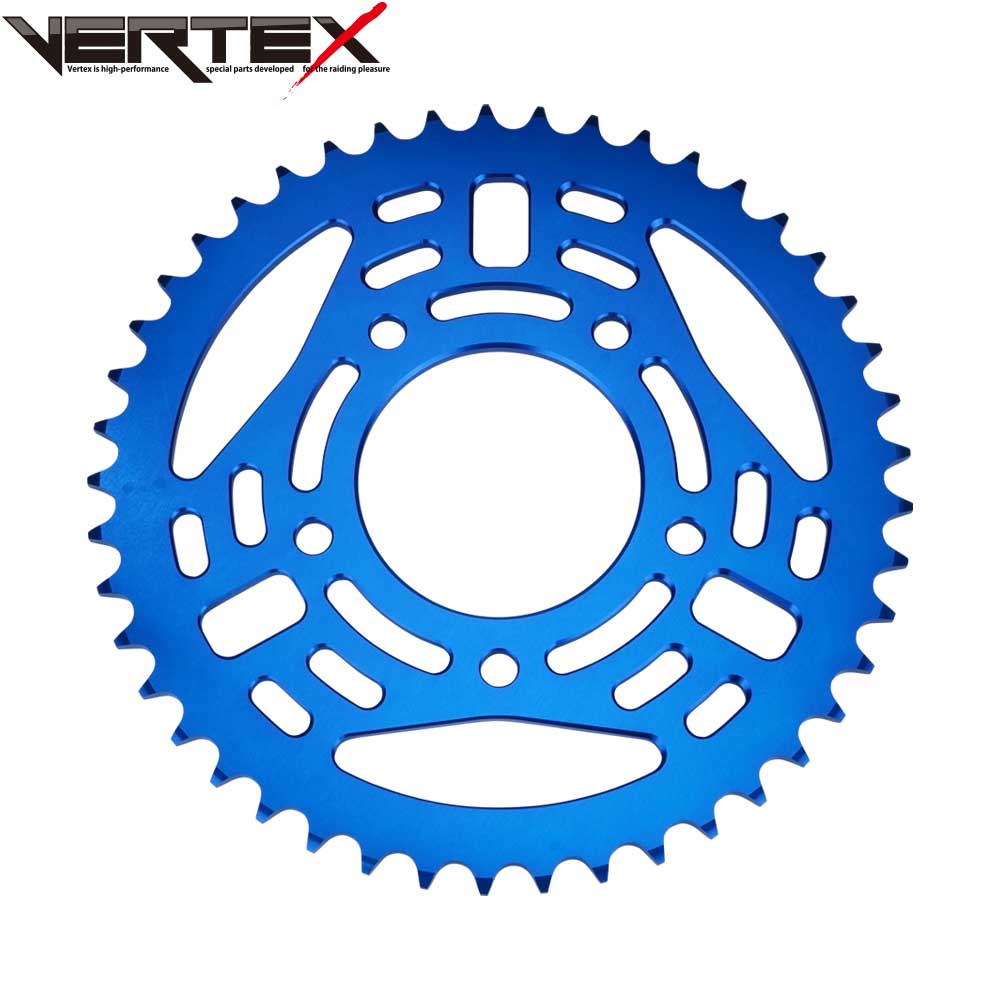 CBX400F リア スプロケット 520 45T レッド ブルー シルバー ゴールド