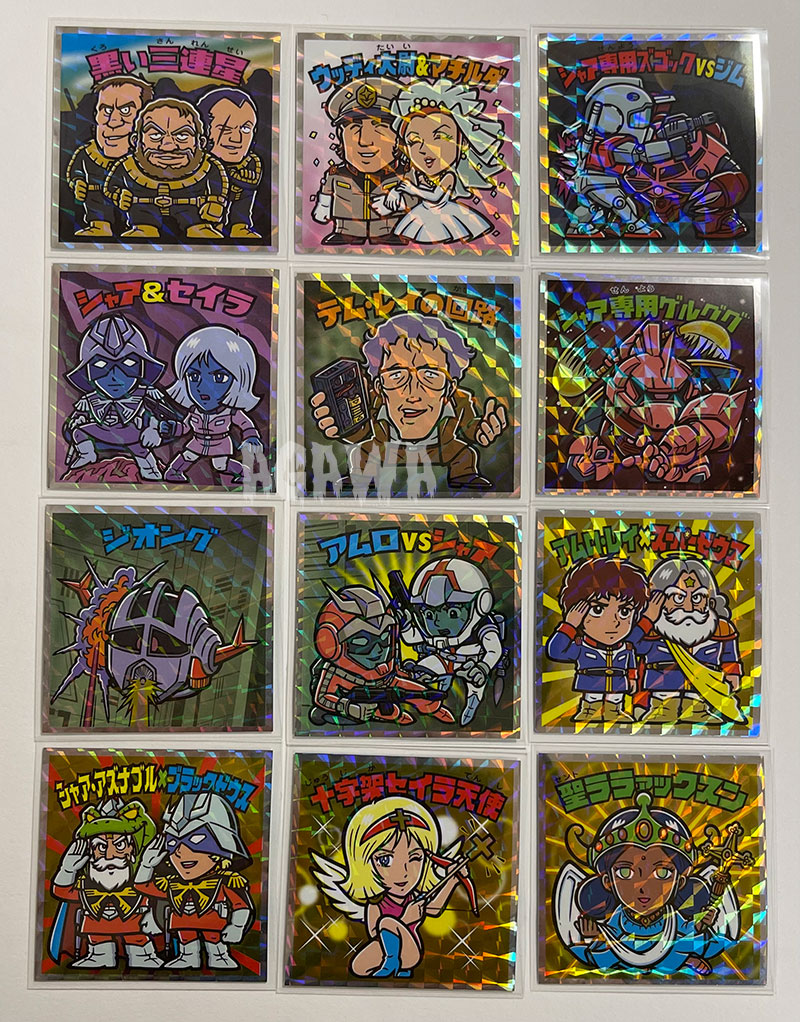 ロッテ 機動戦士ガンダムマンSPECIAL EDITION 全シールリスト 2021年6