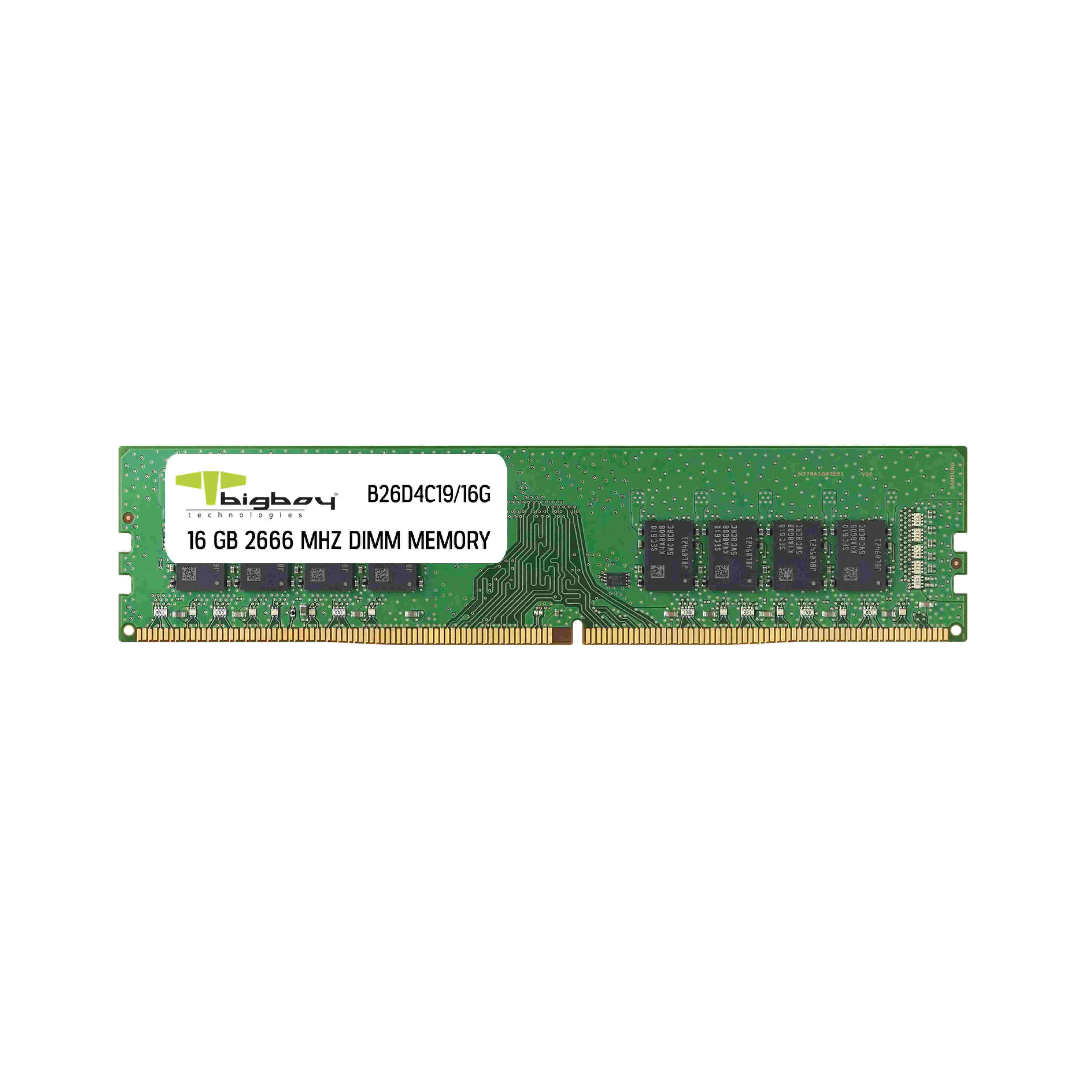 Bigboy 16GB DDR4 2666 MHz CL19 Masaüstü Rami - B26D4C19/16G