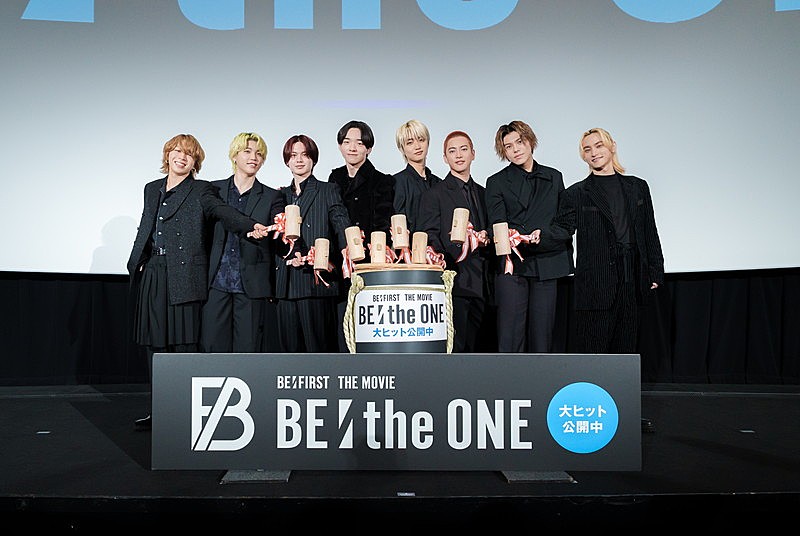 イベントレポート＞BE:FIRSTの映画『BE:the ONE』大ヒット御礼イベント