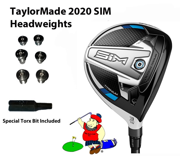 TaylorMade 2020 SIM FAIRWAY Headweight - Billy Bob's Golf