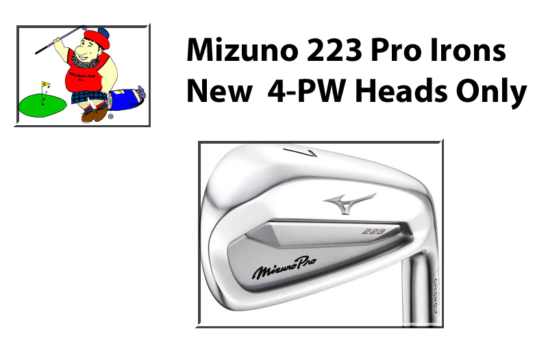 Mizuno Pro 223 Irons Special Price 4-PW Brand New Heads Only