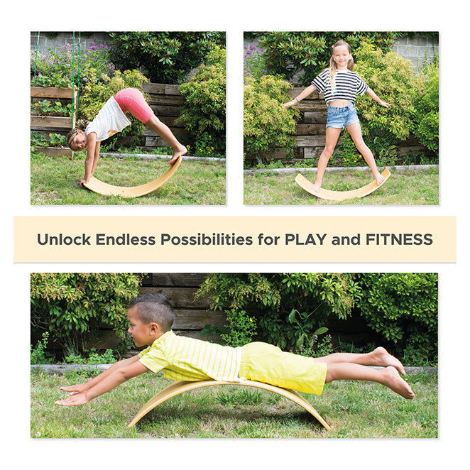 BILLY Balance Board Natural Wood – BILLY Footwear