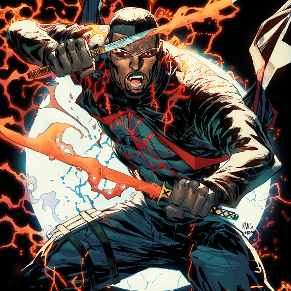 BLADE: RED BAND #1 KEN LASHLEY RED FOIL VARIANT [POLYBAGGED] -- [Expec
