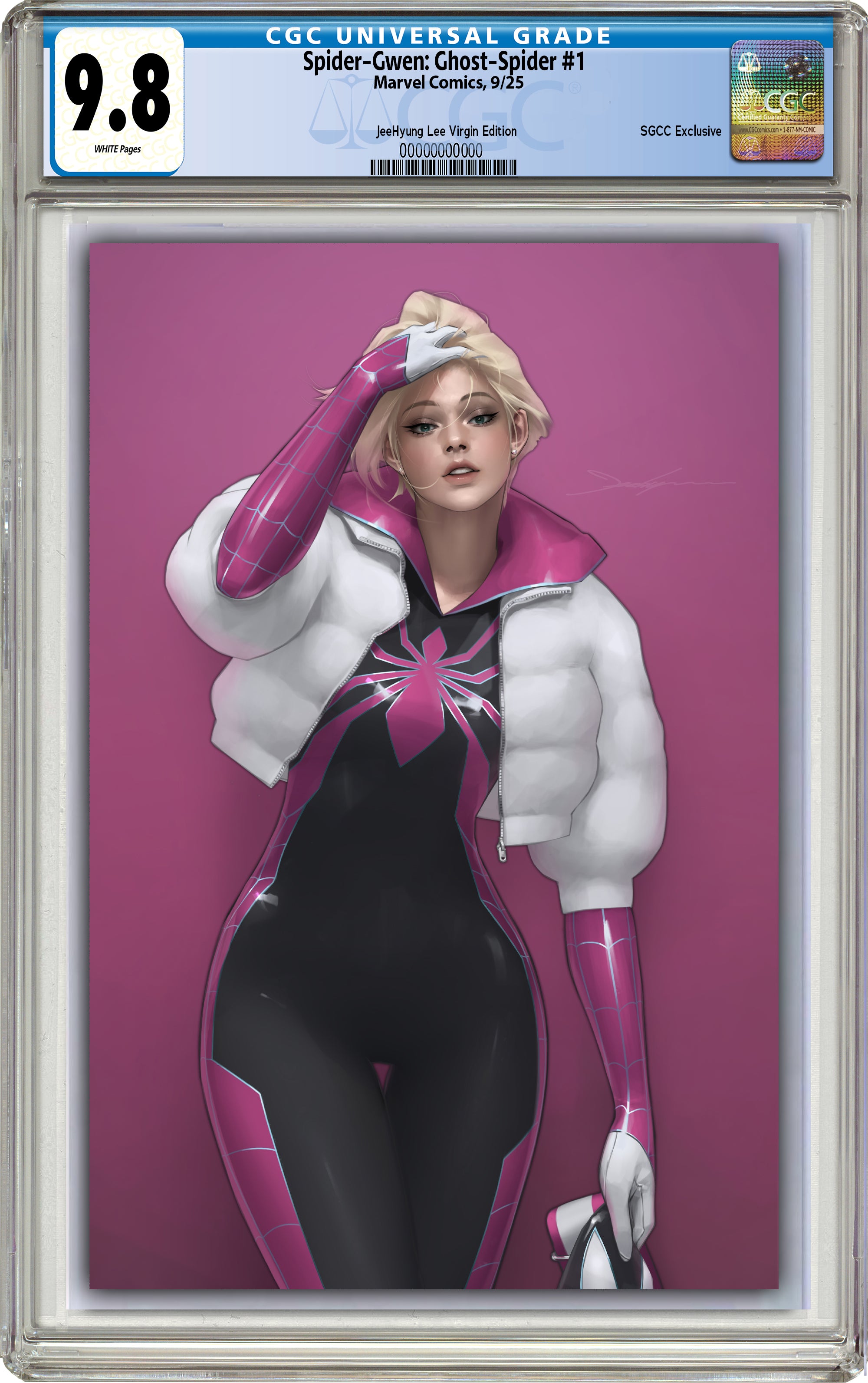 ALL-NEW SPIDER-GWEN: THE GHOST-SPIDER #1 JEEHYUNG LEE SGCC EXCLUSIVE S