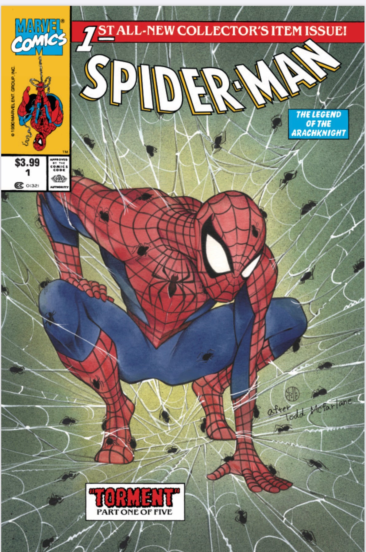 08/19/2020 SPIDER-MAN #1 PEACH MOMOKO EXCLUSIVE VARIANT