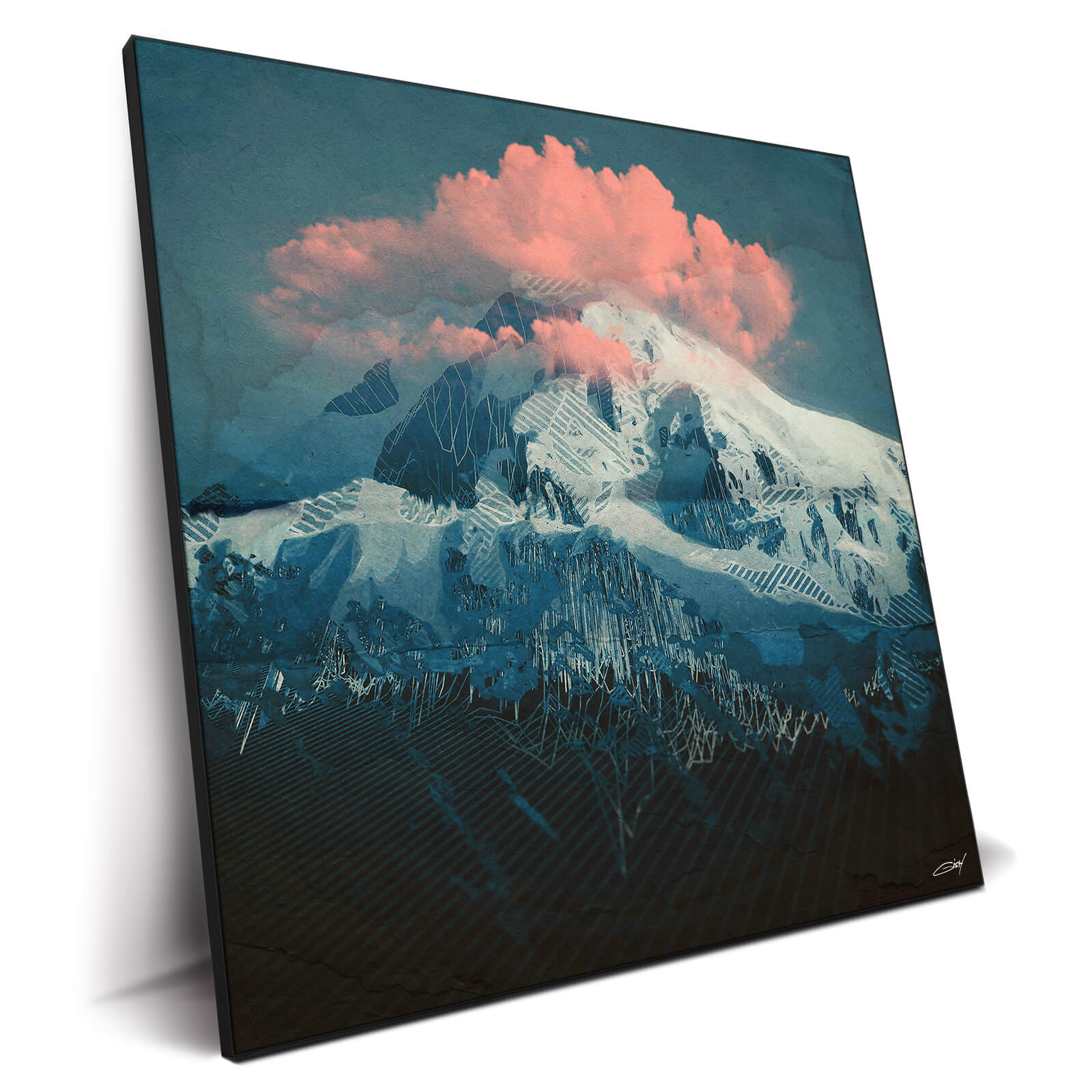 The Glow - Abstract Digital Wall Art Print by Jamison Gish | BIG