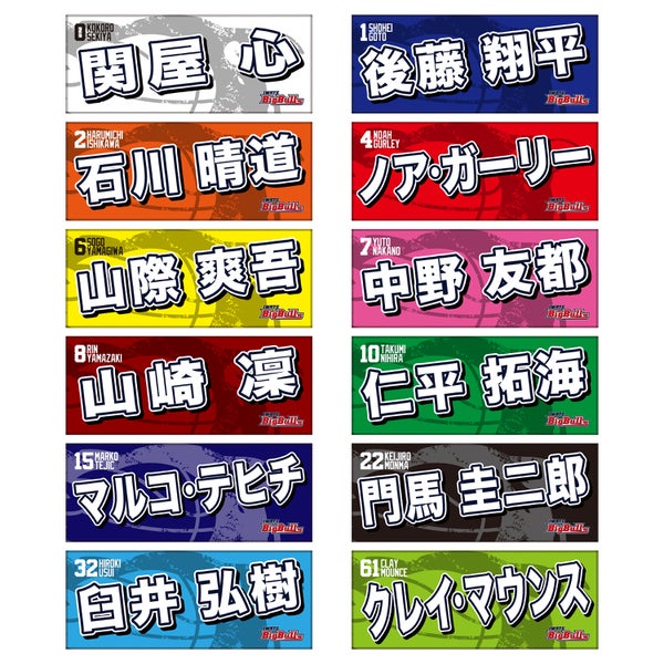 ゲーム情報】プレイヤーズネームタオルでチームにエールを！撮影会も
