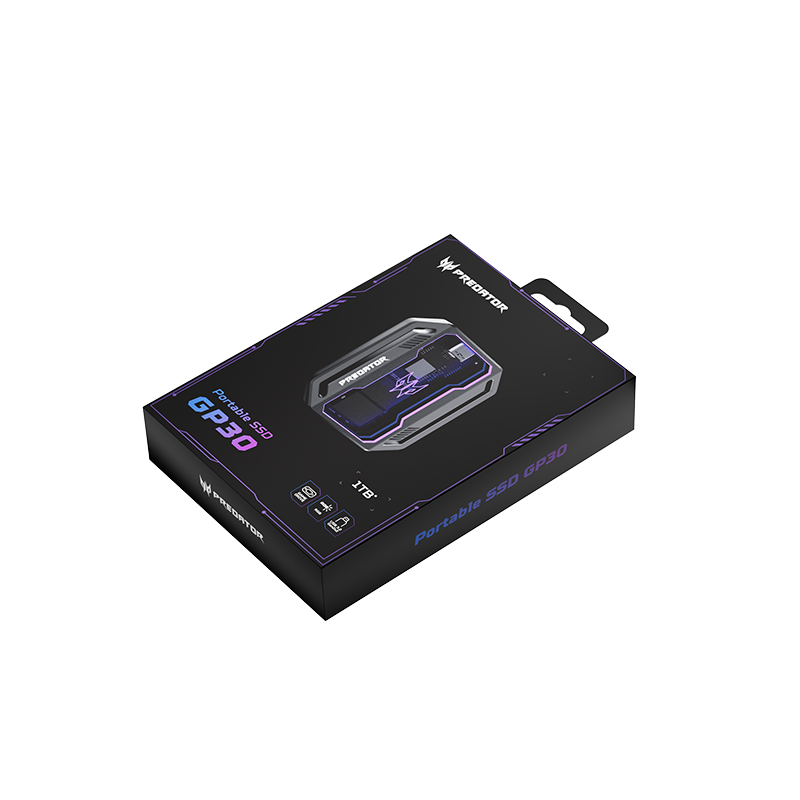 Acer Predator GP30 4TB Portable SSD — Game Anywhere, Work