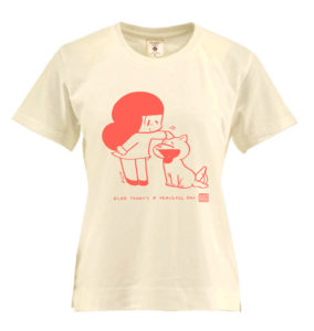 マムアンちゃん×People TreeとのコラボTシャツ「世界をもっと