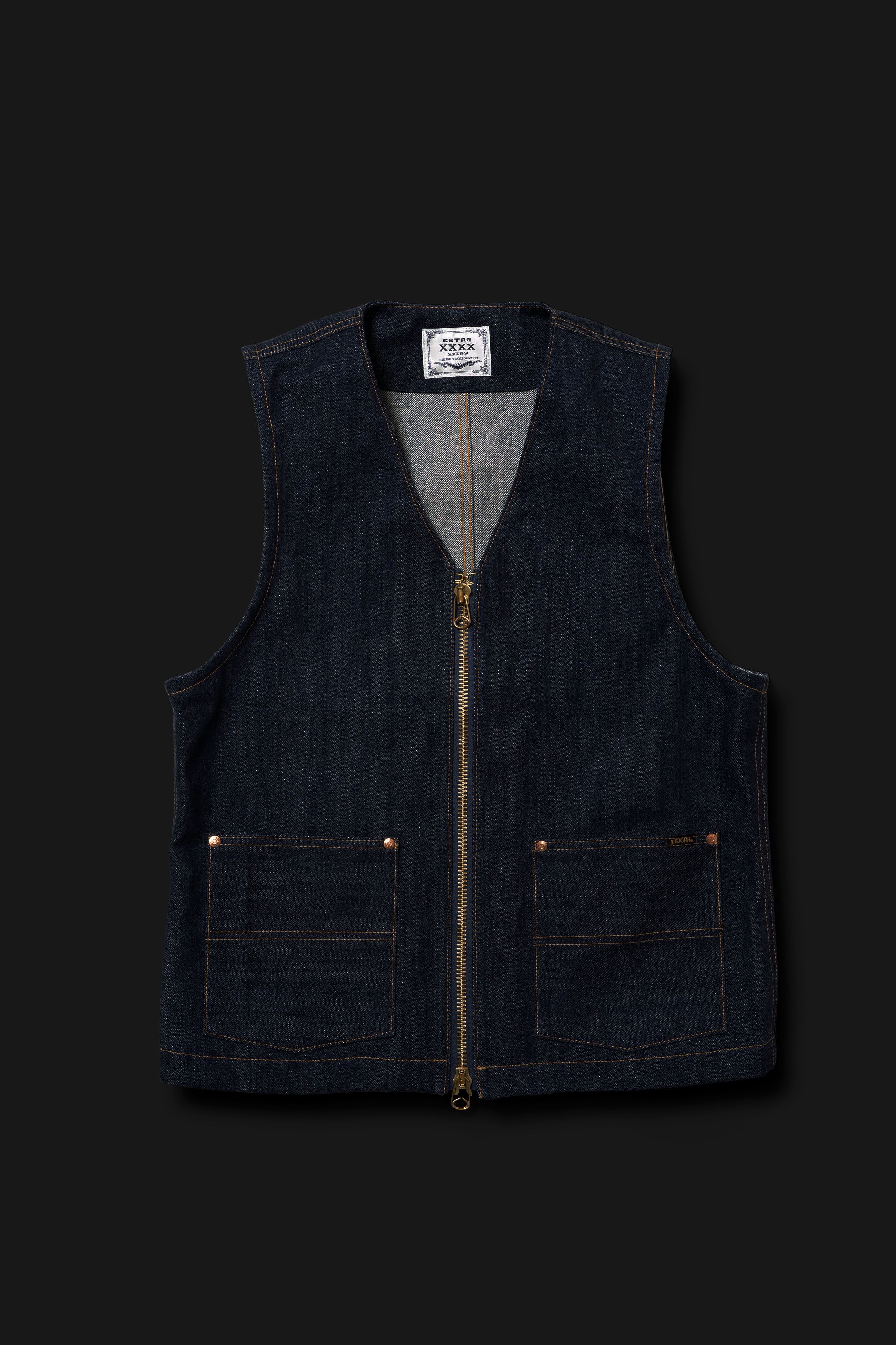 XX602Z (000)『XXXX-EXTRA』ZIP UP VEST – BIG JOHN【公式】オンライン