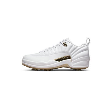 Nike Air Jordan 12 Golf Low Metallic Gold - Masters Pack – Bisque Golf