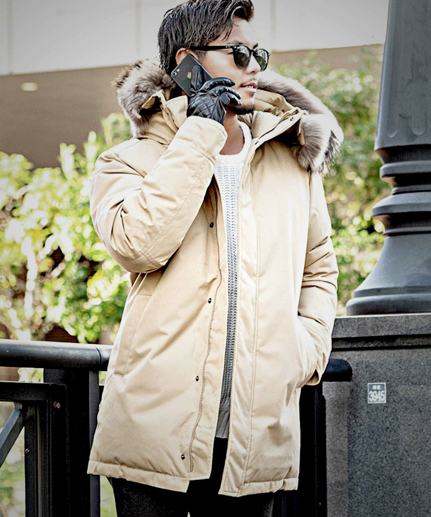 中綿ジャケット メンズ PYRENEX(ピレネックス)ANNECY FUR INT'L/全3色