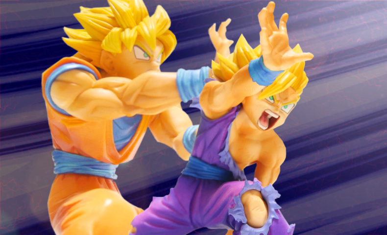 一番くじ ドラゴンボール VS EXISTENCE A賞 孫悟空&孫悟飯フィギュア