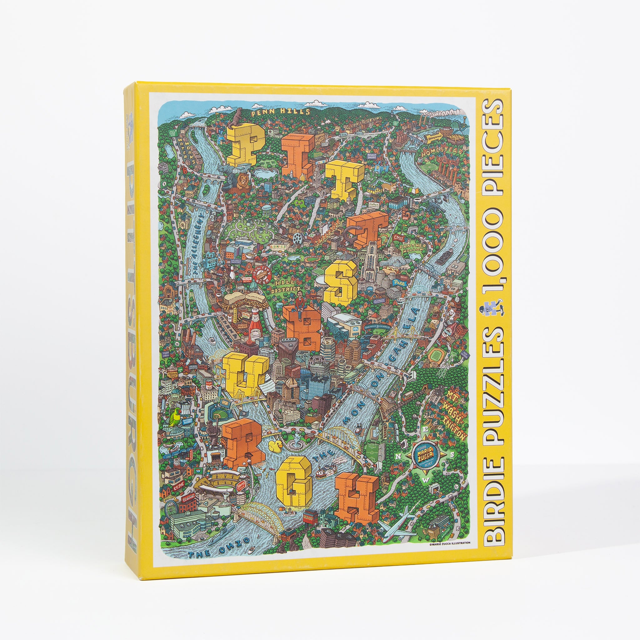 Pittsburgh | 1000 Piece Puzzle – Birdie Puzzles