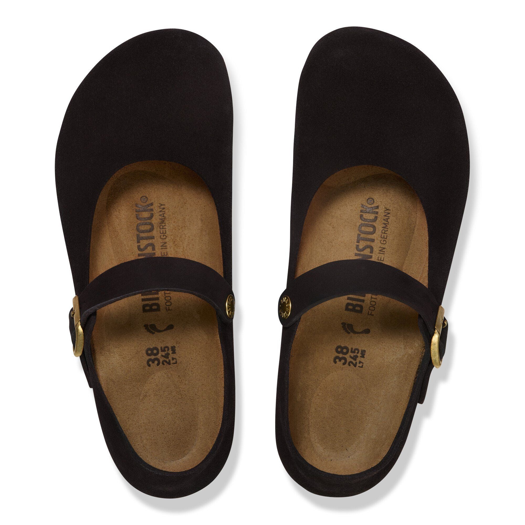 Mantova | Suede | Black – Birkenstock Midtown