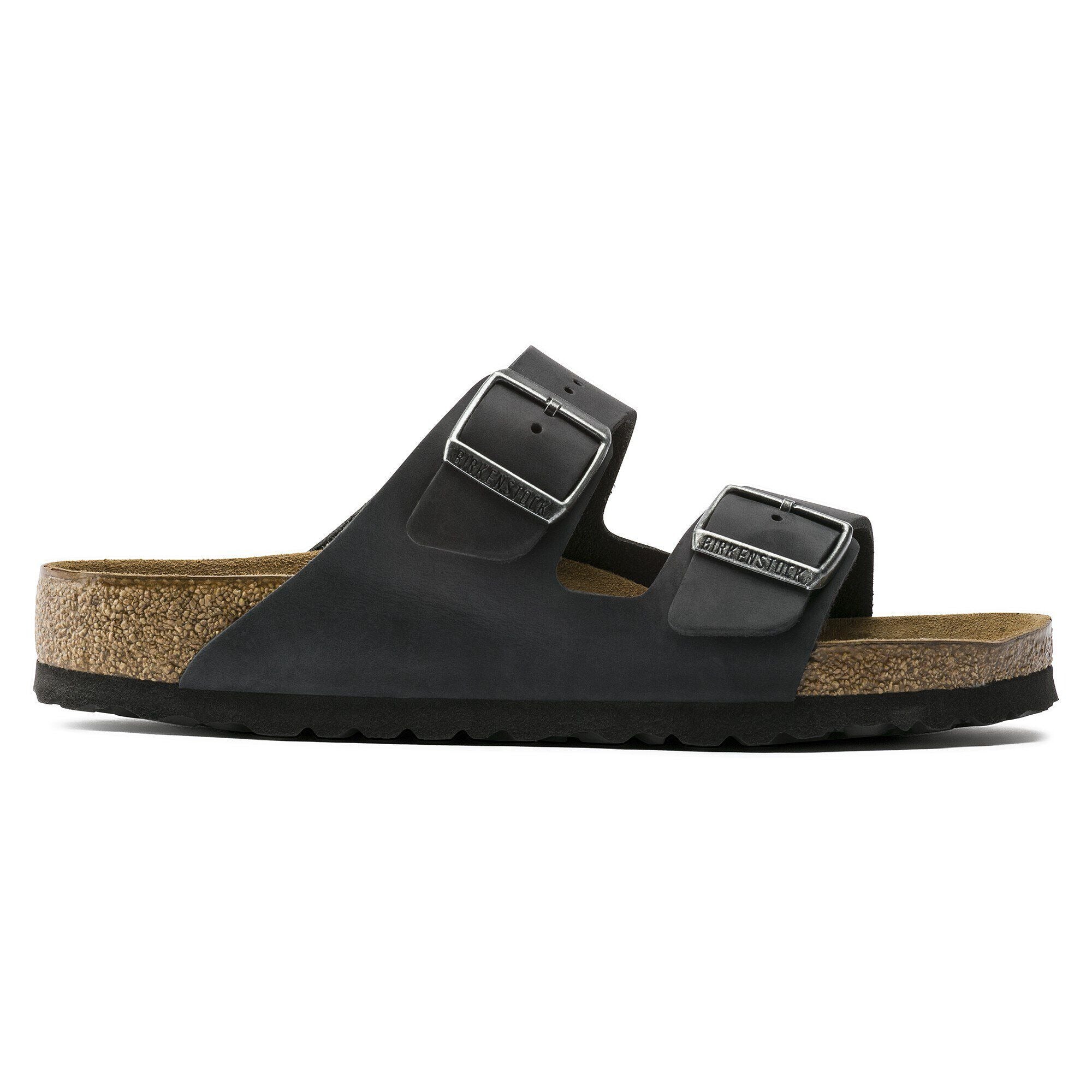 Arizona | Soft Footbed | Oiled Leather | Black – Birkenstock Midtown