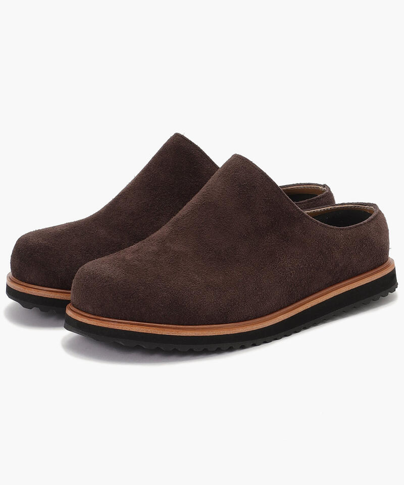 ベネクシー】270 スリム/モカ ベロアレザー/クロッグ メンズ