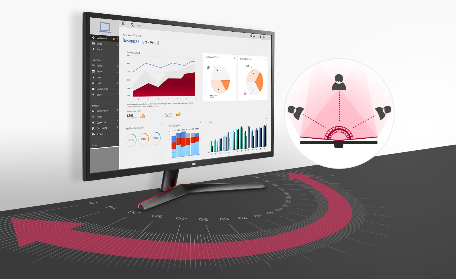 販売終了】LG 液晶ディスプレイ 31.5型 IPSフルHDモニター 32MP60G-B