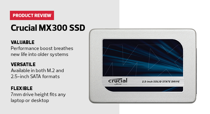 Review: The Crucial MX300 SSD Is an Adrenaline Shot for PCs