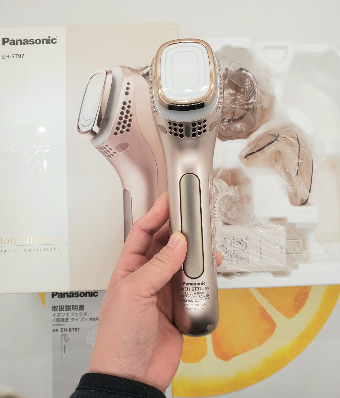 Panasonic EH-ST97 N(ゴールド) イオンエフェクター Panasonic EH-ST97